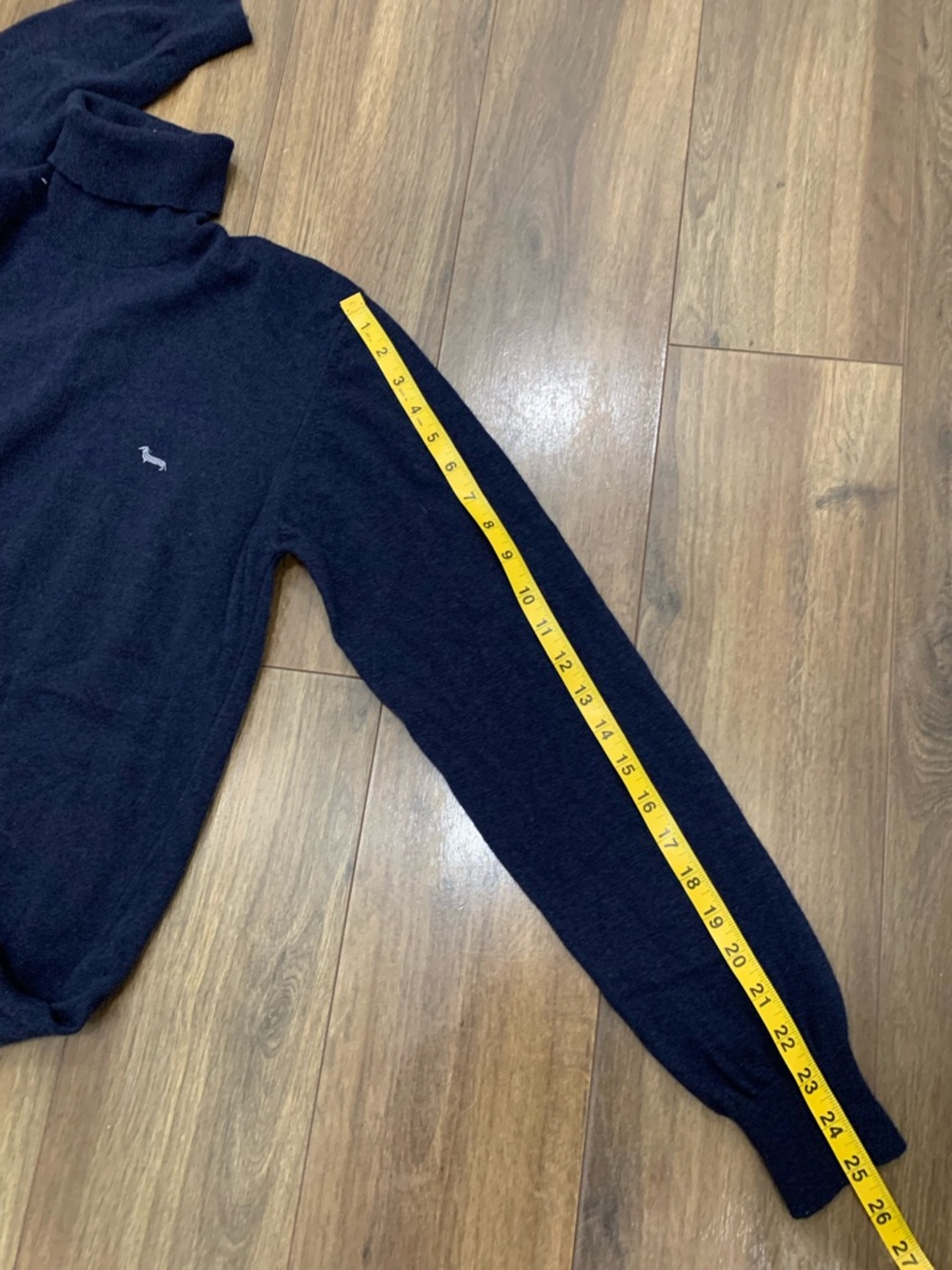 Harmont & Blaine Navy Turtleneck Sweater with Logo size XL - Picture 8 of 8